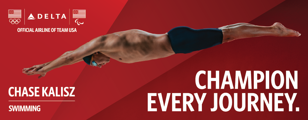 Chase Kalisz / Swimming wide avenue creative